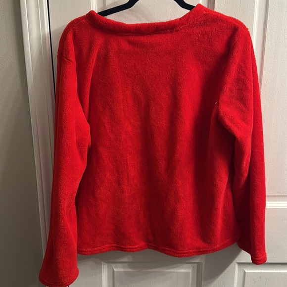 2011 Betty Boop Fleece long sleeve top comfy y2k cute lounge wear cozy XL - Picture 4 of 4